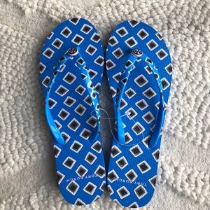 Tory Burch Printed Thin Flip Flop PVC